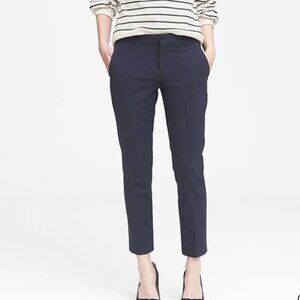 Banana Republic Avery Washable Wool Blue Pants Size 10 R NEW